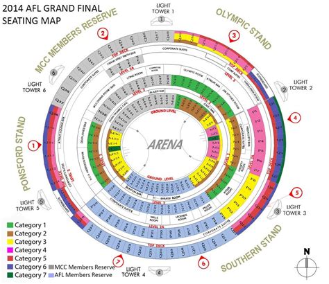 Mcg Seating Chart