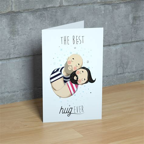 Tarjeta Romántica Gay Tarjeta de Aniversario Gay Etsy