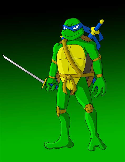 TMNT Leonardo by DragonRex1 on DeviantArt