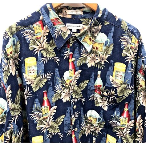 Vintage Pierre Cardin Men's Hawaiian Shirt Size 3X Beer - Etsy