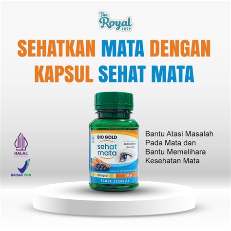 Jual Sehat Mata Bio Gold Ekstrak Blueberry Dan Wortel Original Halal