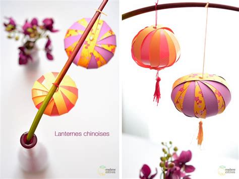 Lanterne Chinoise Tuto Chinese New Year Crafts Chinese New Year