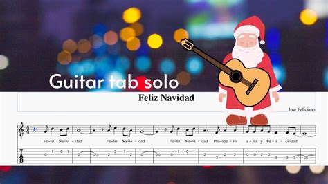 Feliz Navidad - Guitar tab solo đơn giản Chords - Chordify