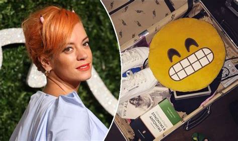 Lily Allen Posts Snap Of A Sex Toy In Her Suitcase Ahead Of Her 30th