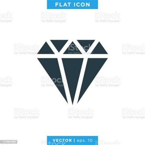 다이아몬드 아이콘 벡터 스톡 일러스트 디자인 템플릿 다이아몬드에 대한 스톡 벡터 아트 및 기타 이미지 다이아몬드 다이아몬드