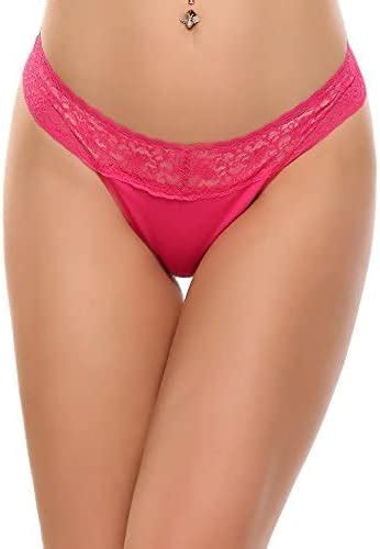 Avidlove 6 4er Tanga Damen Strings Set Sexy Slip Unterwäsche Dessous