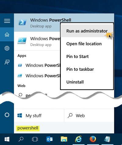 How To Open An Elevated Powershell Prompt In Windows