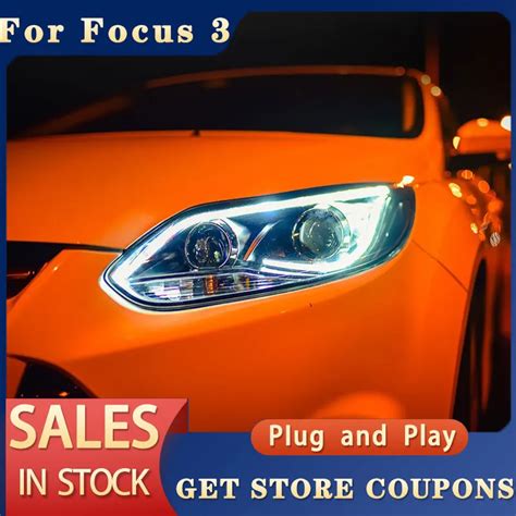 Car Styling For Ford Focus Headlights Focus Led Head Light