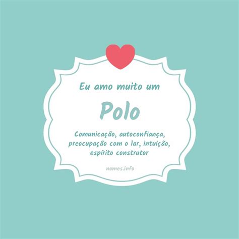 Significado Do Nome Polo