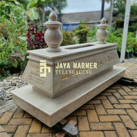 Jual Kijing Makam Mataram Marmer Putih Shopee Indonesia