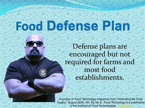 Ppt Food Defense Powerpoint Presentation Free Download Id2737858