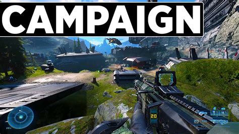 Halo Infinite Campaign Gameplay Mission 3 Youtube