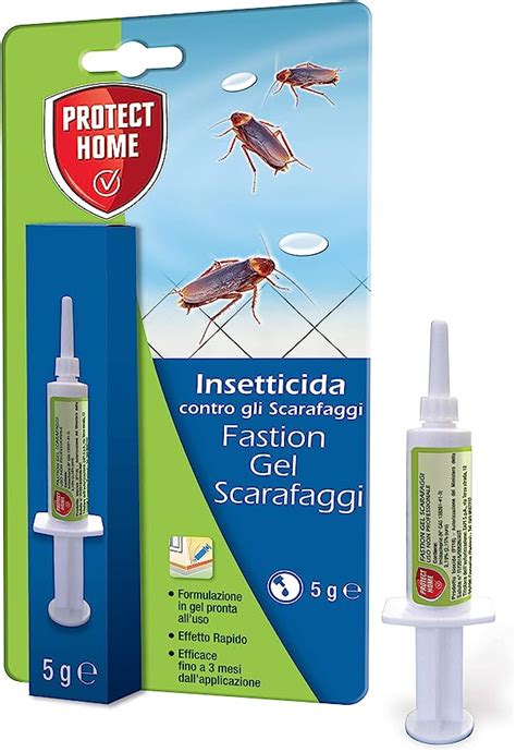 Protect Home Fastion Gel Scarafaggi Insetticida Gel Pronto Alluso