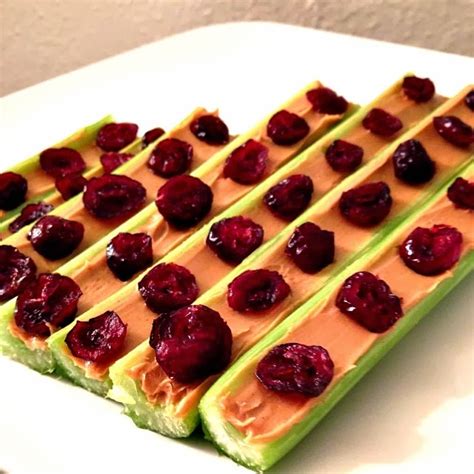 "Ants on a Log" Healthy Snack For Kids