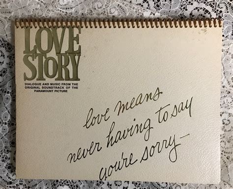 Love Story Album Cover Notebook – A Victorian Revolution