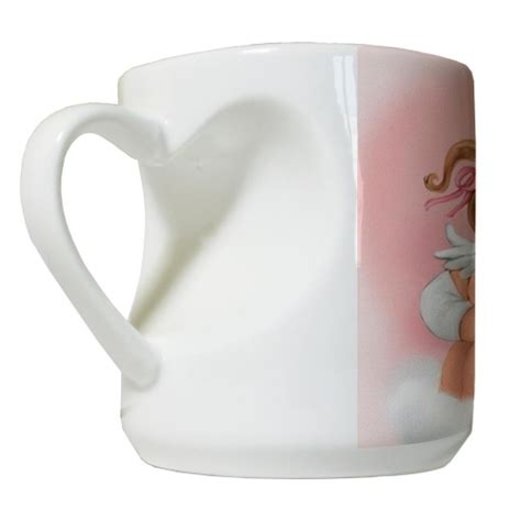 Heart Shaped Handle Mug