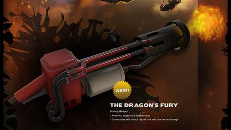 Tf2 Dragons Fury The New Pyro Weapon Youtube