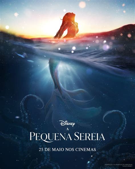 Almanaque Disney On Twitter Novo Pôster Nacional De ‘a Pequena Sereia