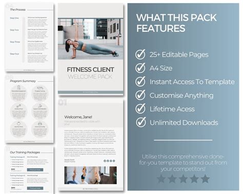 New Client Onboarding Bundle Canva Template New Client Etsy