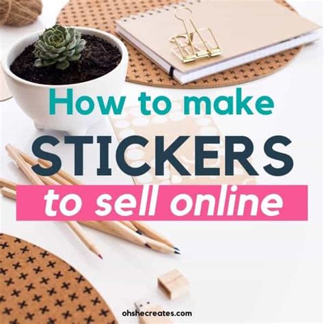 How To Make Stickers To Sell On Etsy