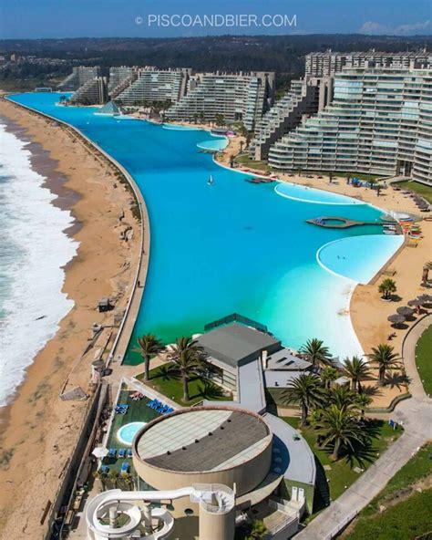 The World’s Largest Swimming Pool In Chile - San Alfonso Del Mar