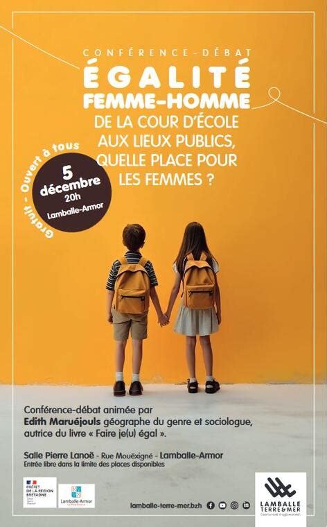 Conférence Débat Égalité Femme Homme La Cour Décole Un Vrai Cas