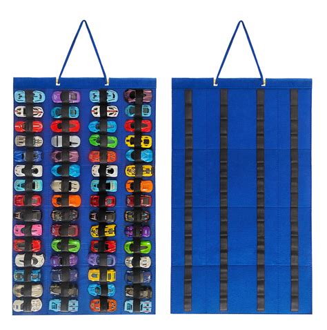 Amazon Mi Ya Mi Lai Hanging Storage Organizer For Hot Wheels Felt Display Case For Hot