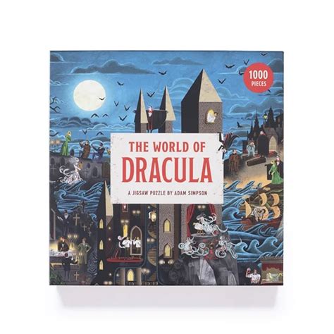 Puzzle The World Of Dracula Laurence King Pi Ces