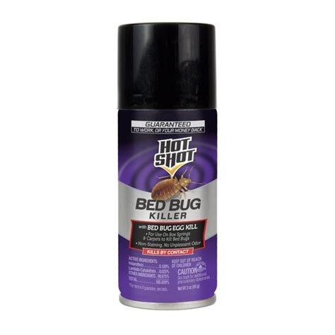 Hot Shot Bed Bug Killer Aerosol Ml Treatment For Bed Bugs Shopee Malaysia
