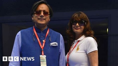 India Mp Shashi Tharoor Charged Over Wifes Death