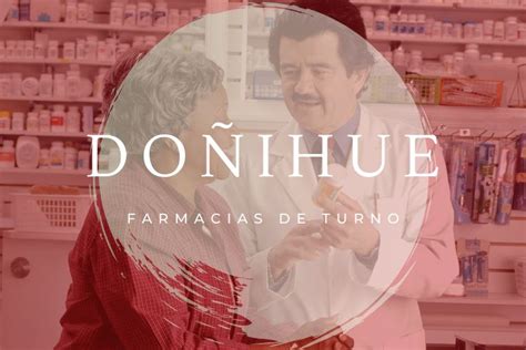 Farmacias de turno para hoy en Doñihue ACTUALIZADO