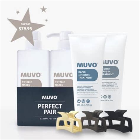 Shop Muvo Totally Naked Daily Care Range Muvo Australia