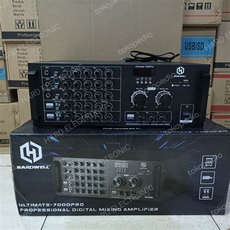 Jual Power Amplifier Ampli Karaoke Hardwell Ultimate Pro