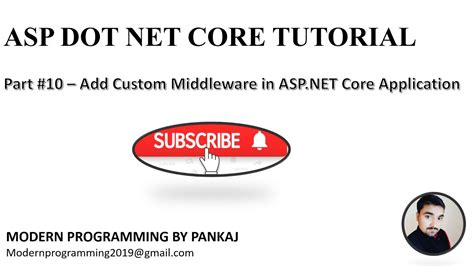 Part Asp Dot Net Core Tutorial Add Custom Middleware In Asp Dot