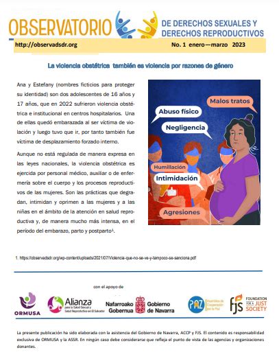 Dsdr Observatorio De Derechos Sexuales Y Derechos Reproductivos