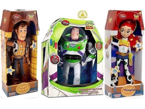 Disney Toy Story 3 Talking Woody Jessie Buzz Lightyear Action Figure