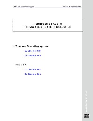 Fillable Online Hercules Technical Support Fax Email Print Pdffiller