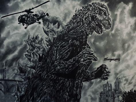 Artstation 1954s Godzilla Original Fan Art