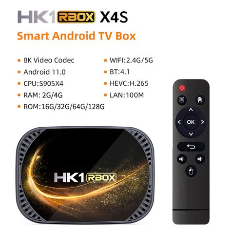 Android Iptv Hk Rbox X S Set Top Box Ott Smart Tv Android Tv