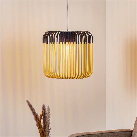 Forestier Bamboo Light M Hanglamp 45 Cm Zwart Lampen24nl