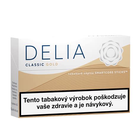 Kúp krabičku DELIA Classic Gold pre IQOS ILUMA IQOS SK