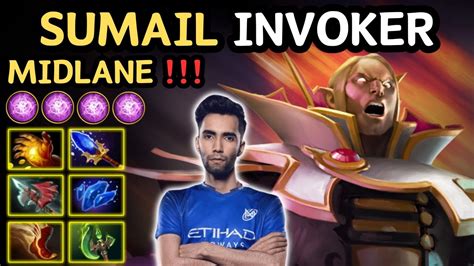 INVOKER Midlane By SUMAIL Insane Gameplay From SUMAIL Dota 2