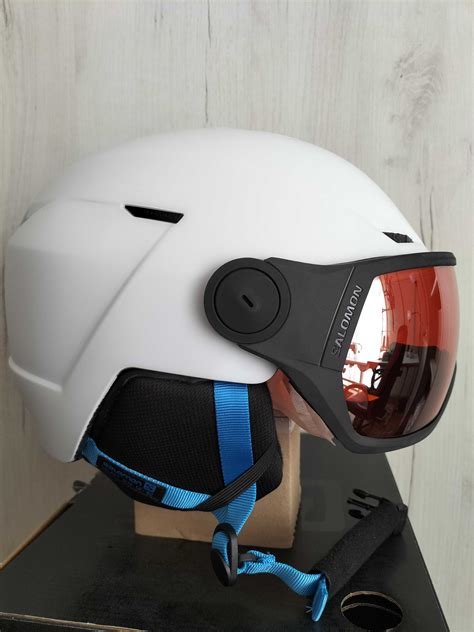 Kask Narciarski Z Szyb Salomon Kask Pioneer Lt Visor L Cm