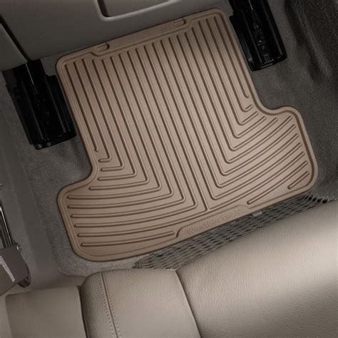 WeatherTech W166TN All Weather 2nd Row Tan Floor Mats