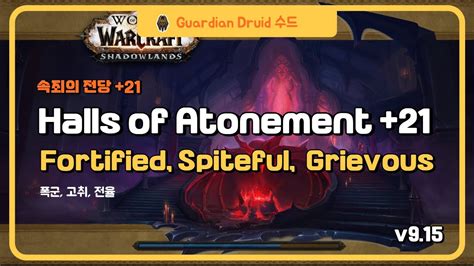 Halls Of Atonement Ventyr Guardian Druid Shadowlands M