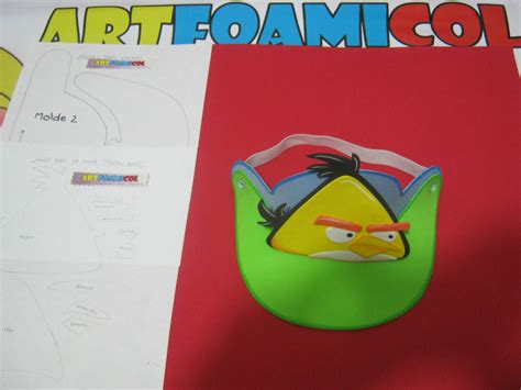 Como Arreglo Como Hacer Viseras En Foamy O Gomaeva De Angry Birds Para