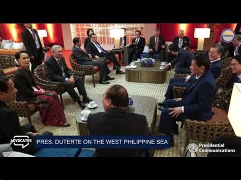 President Duterte Affirms Arbitral Ruling On The West Philippine Sea