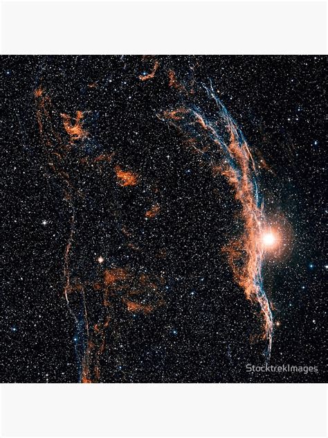 "Witch's Broom Nebula & Veil Nebula" Photographic Print for Sale by StocktrekImages | Redbubble