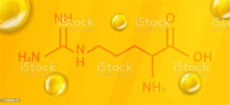 Arginine Chemical Formula Arginine 3d Realistic Chemical Molecular ...