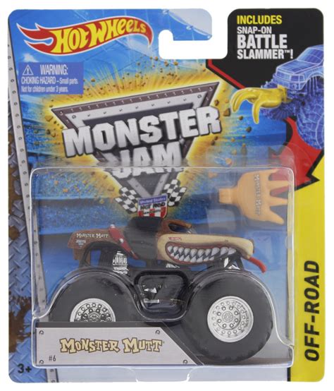 Buy Hot Wheels Monster Jam Off Road Monster Mutt At Mighty Ape Nz